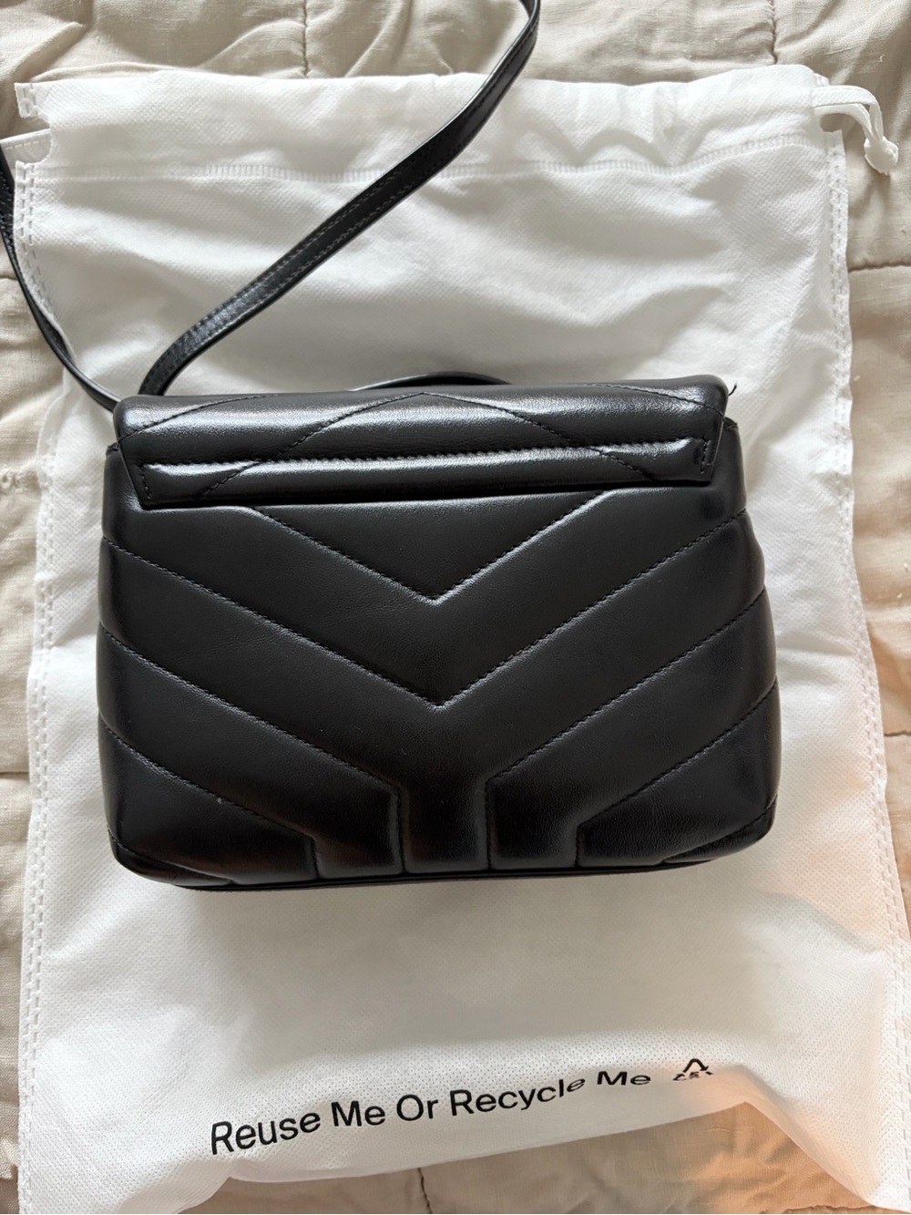 YSL Black Toy Lou Lou Bag - Picture 2 of 11
